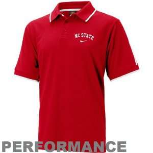 Nike North Carolina State Wolfpack Red Classic Dri Fit Short Sleeve 