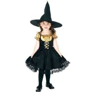  Gold Witch Deluxe Toddler Costume   2T Toys & Games