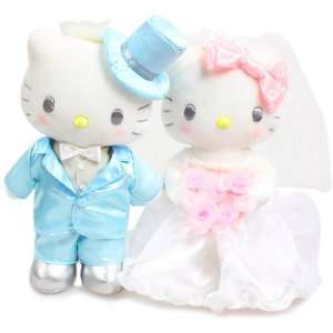  [Hello Kitty] wedding doll plush rose wedding series Toys 