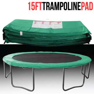 15 FT Feet Trampoline Enclosure Net Vinyl Safety Pad Safe Netting 