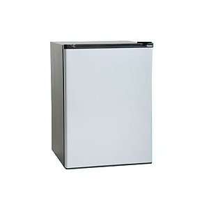  Haier 2.7 Cu. Ft. Refrigerator / Freezer   Silver Door 