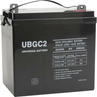 UPG Sealed Lead Acid Battery Gel type 6V 200As  
