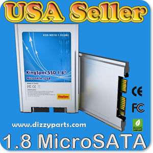 MicroSATA Micro SATA SSD 32GB DELL E4200 E4300 X301  