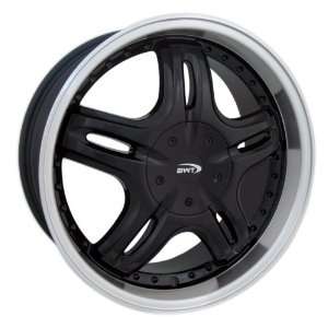   Black w/ Machined Lip) Wheels/Rims 5x100/114.3 (8256717) Automotive