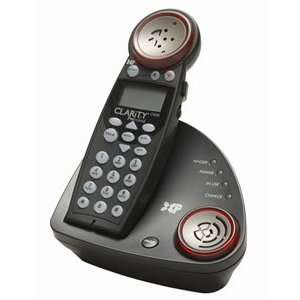  5.8ghz Cordless Expandable Amplified Phone 50db Black Led 