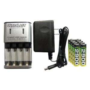   AA 2900 mAH Accupower NIMH Rechargeable Batteries Electronics