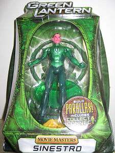 Green Lantern Movie Masters Sinestro Action Figure Mattel  