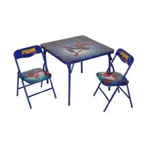  Spider Man Activity Table and 2 Chairs Toys & Games