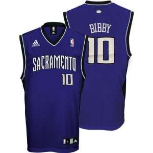 Mike Bibby Youth Jersey: adidas Purple Replica #10 Sacramento Kings 