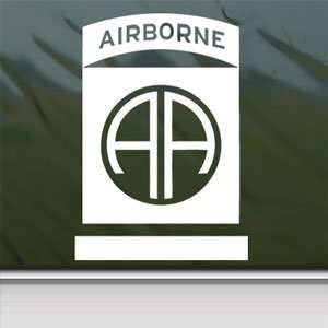  82nd Airborne US Army All American White Sticker Laptop 