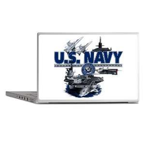   Skin Cover US Navy with Aircraft Carrier Planes Submarine and Emblem