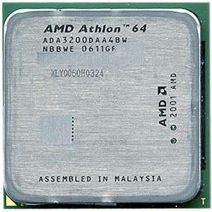 AMD ATHLON 64 3200+ SOCKET 939 OEM CPU ADA3200DAA4BW  