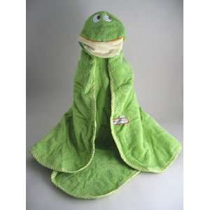  Hooded animal towel   green frog Douglas Baby Everything 
