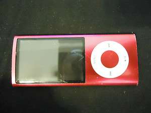 Apple iPod nano 5th Generation Pink (16 GB) Small screen crack 