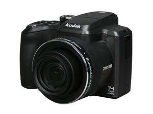   Black 14 MP 3.0 LCD 26X Optical Zoom 26mm Wide Angle Digital Camera