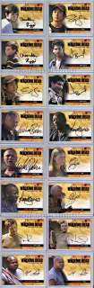 WALKING DEAD CRYPTOZOIC MASTER SET WITH SKETCH  