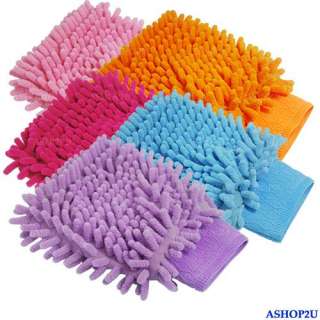 New Soft Mitt Microfiber Car Wash Washing Cleaning Glove  