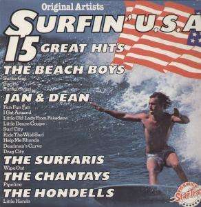 SURFIN USA various LP 15 trk compilation featuring jan and dean 