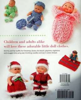 Knitting Itty Bitty Baby Doll Clothes 12 Ensembles AA  