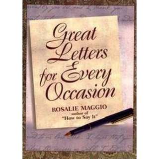 Great Letters for Every Occasion (Paperback).Opens in a new window