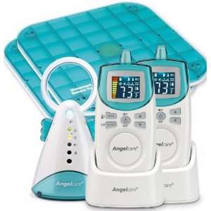  Angelcare Baby Movement and Sound Monitor Deluxe Plus, Blue Baby