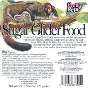   International Inc. Pretty Pets Sugar Glider Food 12 oz