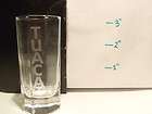 Tuaca Liquor Optical Octagon Opaque Collectible Shot Glass