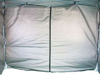 Peaktop 10x10 EZ Pop Up Canopy Gazebo Party Tent Black Waterproof 