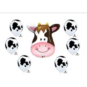   print Birthday Party Baby Shower Farm Balloons Decorations Supplies