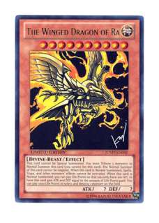 Yugioh The Winged Dragon of Ra ULTRA RARE JUMP EN045 x 1 PLAYED 