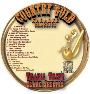 BLAKE SHELTON COUNTRY Classic CD+G Karaoke 17 Songs  