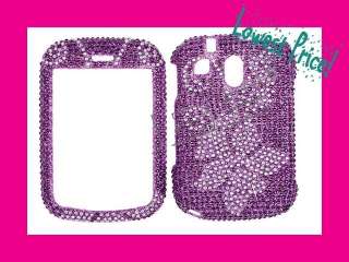 Purple BLING COVER CASE SKIN 4 Pantech Jest TXT8040  