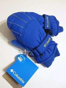   MITTENS Toddler 2T 3T 4T Royal Blue WARM Water Resistant LINED  
