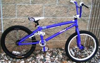 NEW GT 2011 FLY BMX Freestyle 20 Bike Purple  