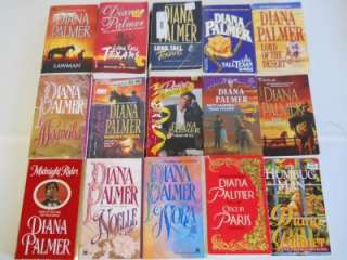 Nice Lot of 58 Diana Palmer Western Romance Paperback Books ~ Long 
