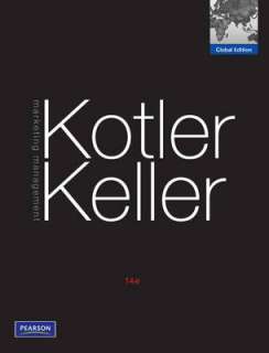 NEW Marketing Management Philip Kotler Keller 14E WITH ACCESS KEY 