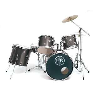  HB Drums USA 5 Pc Drum Set Complete Super Sale Popular PVC 