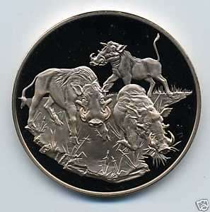 EAST AFRICAN WILDLIFE SOCIETY WARTHOGS BRONZE MEDAL  