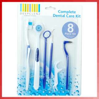   Care Tooth Brush Kit Floss Stain Tongue Picks Teeth Denticlean  