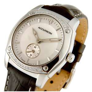 Accutron by Bulova Mens 26R39 Pemberton Diamond Watch  