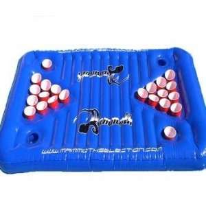    Mammoth Party Pool Inflatable Beer Pong Table 
