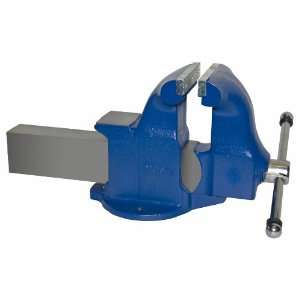   Machinist Bench Vise   Stationary Base, 8in. Jaw Width, Model# 108