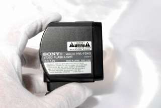 Sony Camcorder Video Light HVL FDH3 flash genuine handicam 