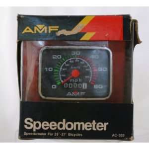  AMF Vintage Bicycle Bike Speedometer (fits Schwinn / Huffy 