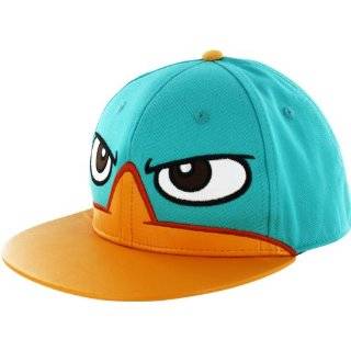  Phineas and Ferb Big Face Perry Mens Baseball Cap 