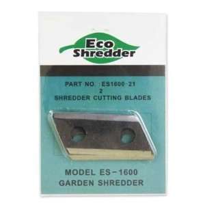   Sided Cutting Blades for ES1600 Chipper/Shredder Patio, Lawn & Garden