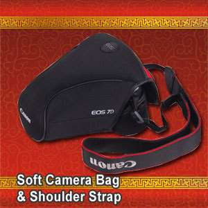 Soft Camera Bag/Case Canon EOS 7D+Shoulder Strap EOS  