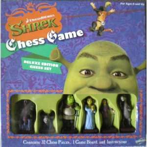    Sababa Shrek The Third Deluxe Chess Board Game: Toys & Games