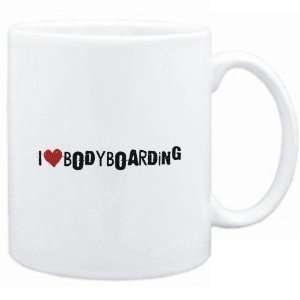 Mug White  Bodyboarding I LOVE Bodyboarding URBAN STYLE  Sports 