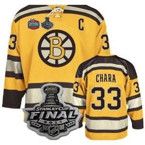  2011 NHL Stanley Cup Boston Bruins #33 Zdeno Chara Winter 